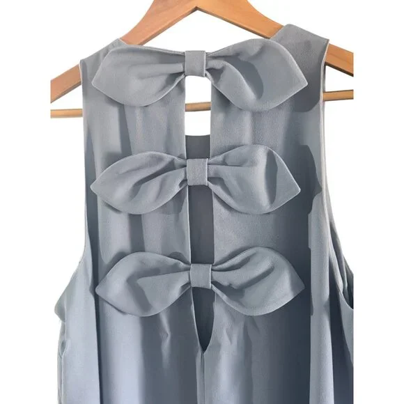 NWT - Tuckernuck, Portia Dress, Blue Fog Floral, Sz M - Picture 4 of 7